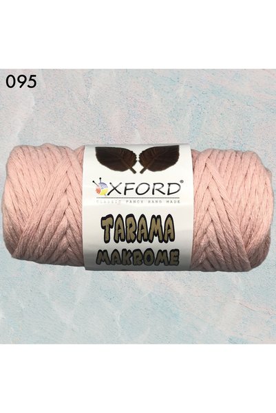 Oxford İplik Tarama Macrame 5 mm - 095 Powder