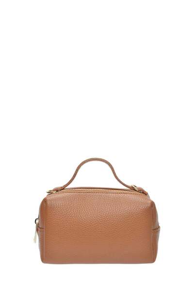 SimpleFind Isabella Rhea Geanta piele -Gina-Coniac,Geanta de mana piele natur...