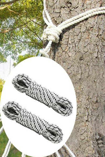 KAŞIKBEY LANYARD ROPE Hamak Salıncak Taşıyıcı Asma Bağlamama İpek Halat Seti ...