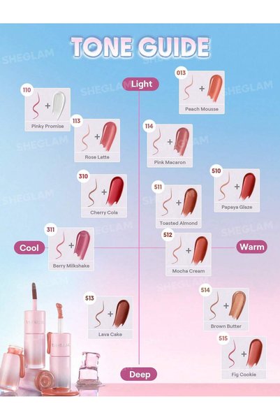 SHEGLAM Line to Shine Peel-Off Lip Stain & Gloss Duo - (Double-Sided Peel-Off Lip Pencil & Lip Gloss).