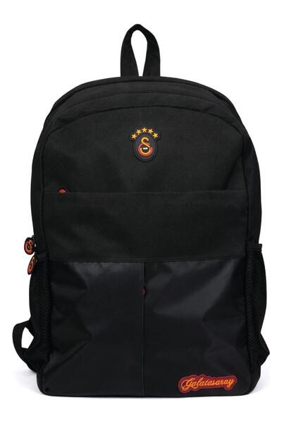 Galatasaray Black Large Compartment School Backpack