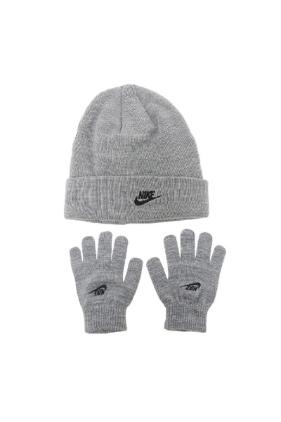 Nike ΣΕΤ ΣΚΟΥΦΟΥ ΚΑΙ ΓΑΝΤΙΩΝ BOYS CLUB 9A2961-042 Ανθρακί