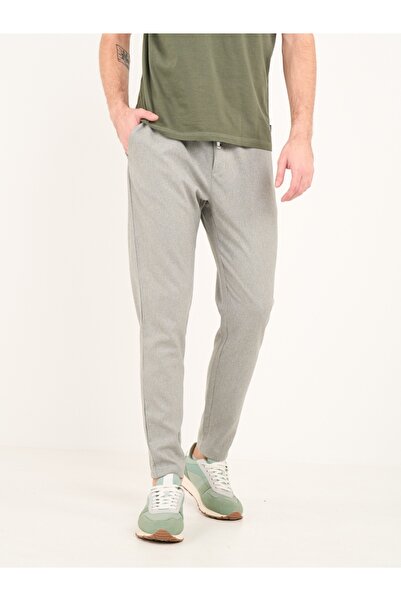 Timeout - Pantaloni lungi barbat de culoare uniforma