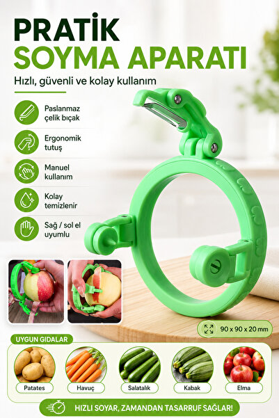 Ecuy Practical Multi-Purpose Vegetable Fruit Peeler Slicer Ergonomic Kitchen ...