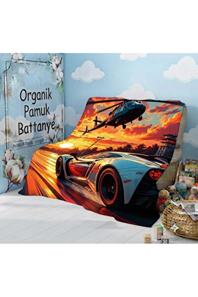 Elmas Dizayn Teen Kids Television Tv Seat Bed Camping Blanket Cover 100%100 O...