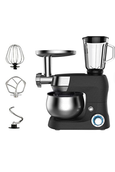 Lunabella Mixer planetar LumaBella LB-55005, 3 în 1, 1500W, bol din oțel inox...