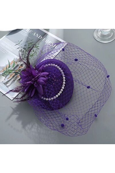 STARSTAR Vintage bridal hat, European and American style bridal headdress, pa...