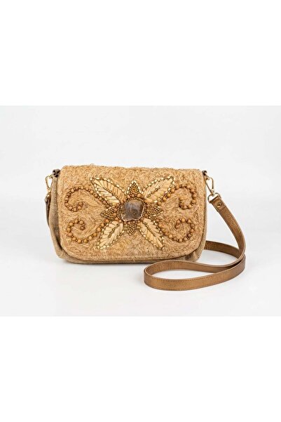 mucize Straw Bag - Special Design, Stylish and Natural Stone