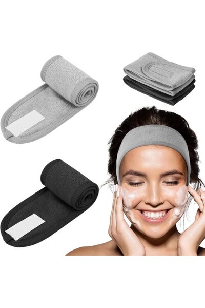 STARSTAR Facial headbands 2pc non-slip skincare shower sports.