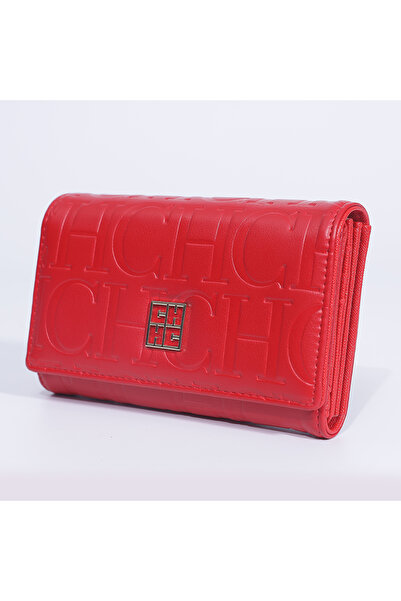 Carolina Herrera CHCH Women Fashion Embossed Shoulder Bag PU Leather Crossbod...