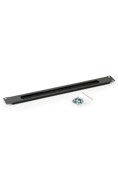 TRITON Tritin 19' 1U Cable panel with brush RAL7035