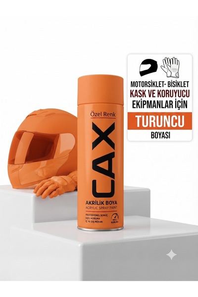 caxcolors Motorsiklet Bisiklet Kask ve Koruyucu Ekipmanlar İçin Akrilik Sprey...