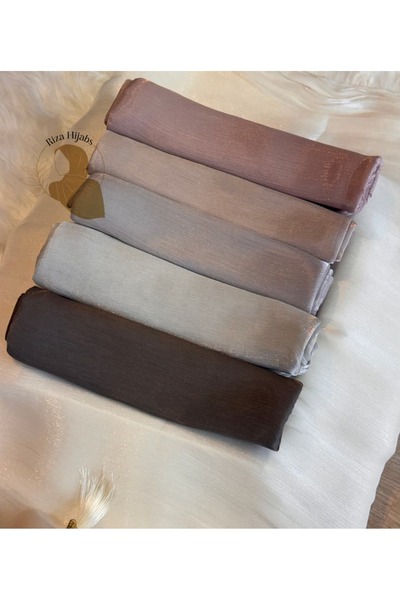 RIZA HIJABS Organza Shimmer Shawl 2 Meter