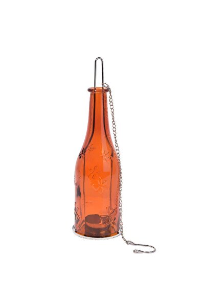 China Hanging Glass Candle Holder 7 X 7 X 27 cm