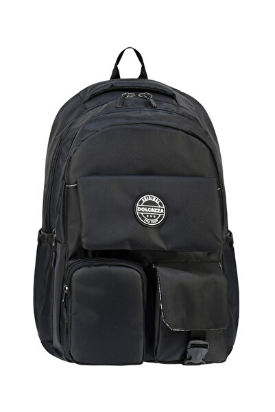 Mashotrend 5-Compartment School Bag - Multi-Compartment Unisex Backpack - Mid...