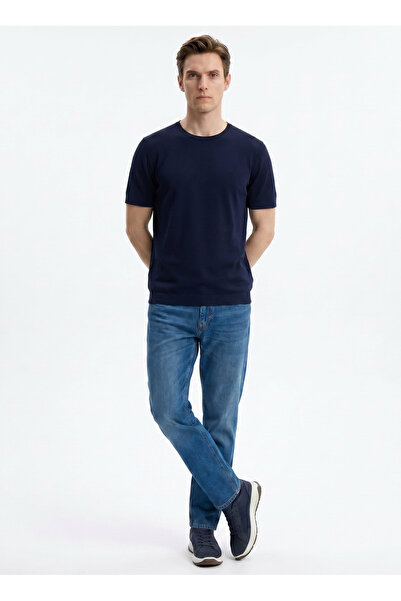 Lee Cooper Mavi Erkek Straight Denim Pantolon 262 LCM 121050 RICKY NEIL AZB S...