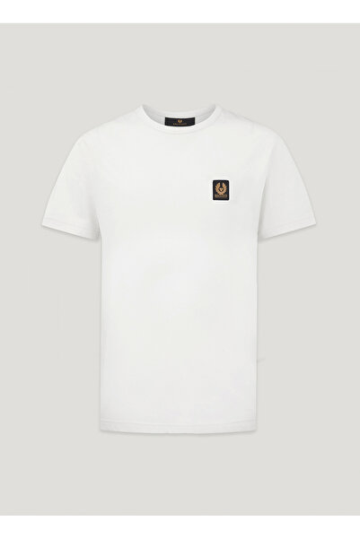 BELSTAFF Beyaz Erkek Regular Fit Logo Baskılı T-Shirt T-SHIRT White