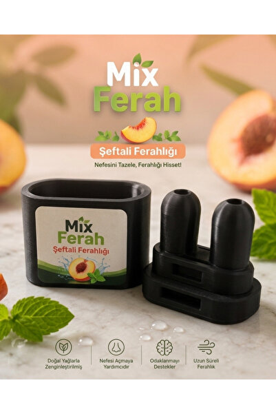 Aromalı Burun Açıcı İnhaler - Şeftali