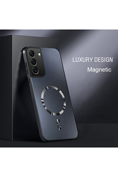 Choice97 Galaxy S24+ Black AG Magnetic Matte Silicone Case For S26 S25 Edge S...