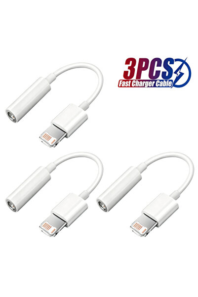 Choice1 3pcs For iPhone 3pcs Original Headphone Adaptador For iPhone 17 16 15...