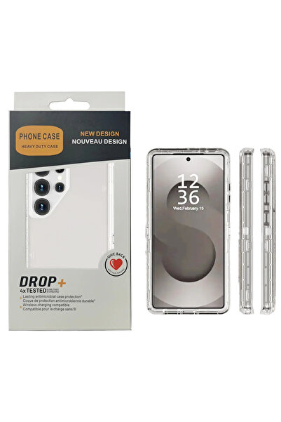 Choice1 Galaxy S26 Ultra Clear 3in1 Clear Ott-box Defender Heavy Duty Transpa...