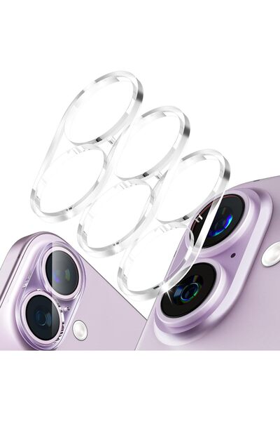 Choice10 Tempered glass iPhone 16 16 Plus 3Pack Camera Lens Protector for iPh...