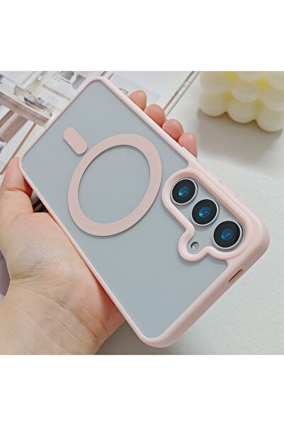 Choice Galaxy A17 Pink Candy Color Transparent Case For A57 A37 A17 A07 A54 A...