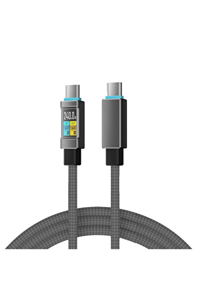 Choice Black C To C Cable Type-c Data Cable Double-head PD Fast Charging Cabl...