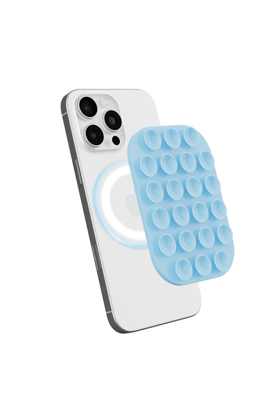 Choice light blue Cross-Border Bestseller Magnetic Suction Phone Stand Suitab...