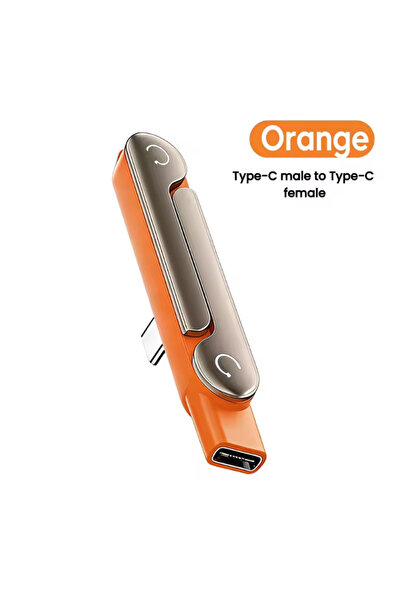 Choice orange1pcs 240 W USB-C Power Adapter with Integrated Foldable Stand an...
