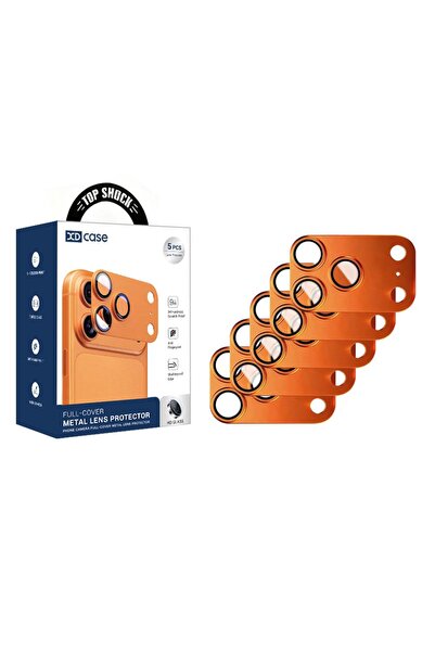 Choice5 For 17 Pro Max Orange XDcase 5pcs Armor Full-Coverage Frosted Metal C...