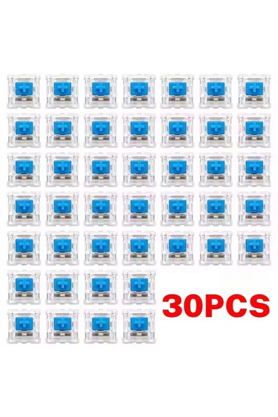 Choice9 مفاتيح لوحة مفاتيح ميكانيكية بديلة من Blue axis - 30 قطعة (10/30 قطعة...