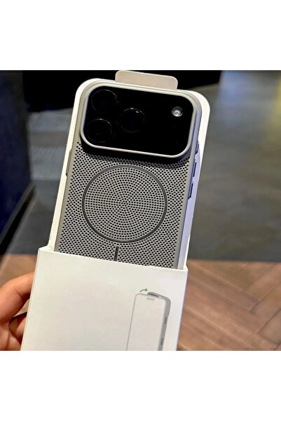 Choice7 iPhone17 Pro Max Titanium gray New Heat Dissipation Mesh For Magsafe ...