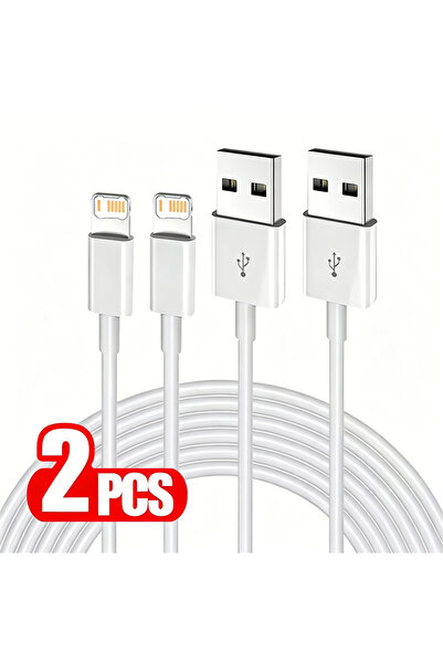 Choice1 1m 2PCS 2PCS USB Fast Charging Cable For iPhone 11 12 13 Mini 14 Pro ...
