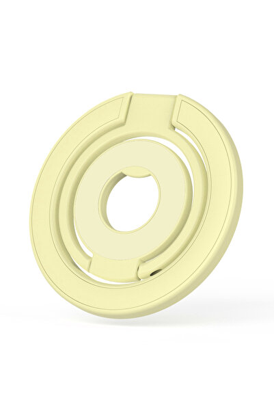 choice2 B-Yellow Double-sided Magnetic Cellphone Holder for Magsafe Portable ...