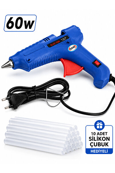 YANARLAR 60 W Düğmeli Elektrikli Mum Silikon Tabancası Sıcak Silikon Uygulama...