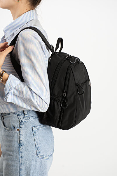 WİKİDAYS.S MODA TRENDİ Multi-Compartment Fabric Women's Backpack - Lightweigh...