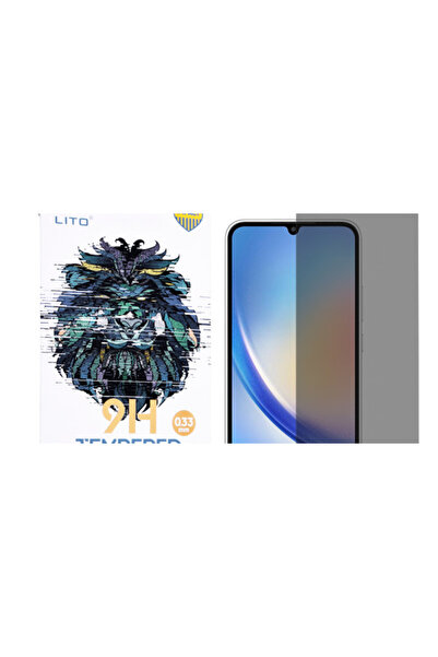 Lito 2.5D Κλασικό Γυαλί - Samsung Galaxy A34 5G - Απορρήτου