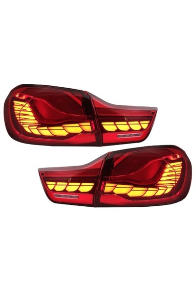 OEM OLED Taillights BMW 4 Series F32 / F33 / F36 2014-2019, Dynamic Turn Sign...