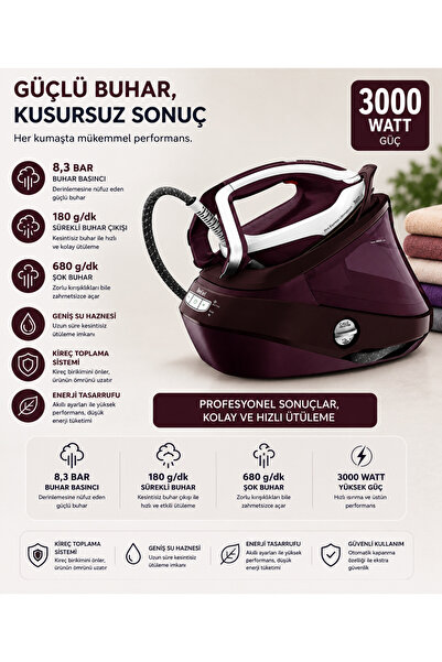 TEFAL Pro Express Vision Buhar Kazanlı Ütü