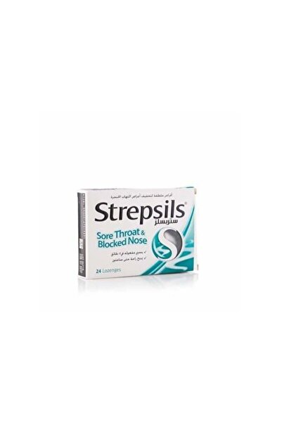STREPSİLS أقراص النعناع للحلق 24 قرصًا