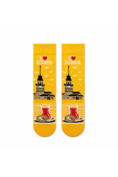 CARNAVAL SOCKS Κάλτσες Unisex Carnaval Maiden's Tower με σχέδιο σιμιτ και τσάι