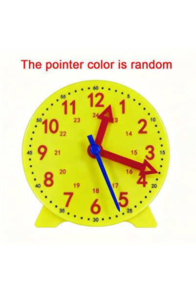 Choice pointer color random Children Montessori Clock Educational Toys Hour M...