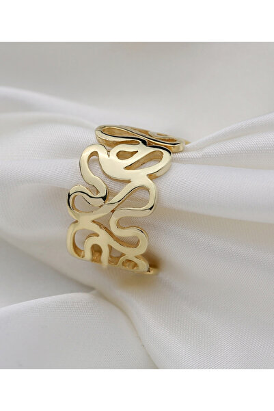 Stemma Jewelry Inel Ajustabil Freestyle din Argint 925, Placat cu Aur
