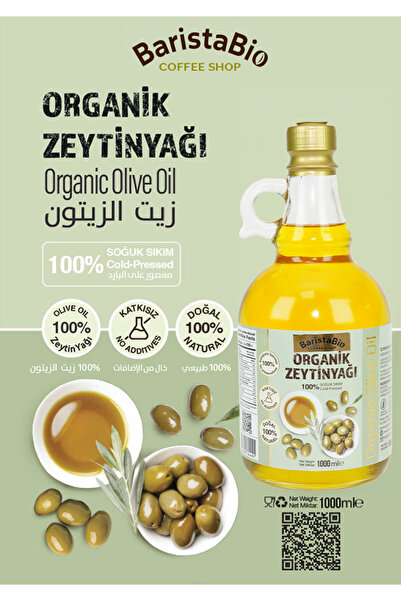 BARİSTABİO — ZEYTİNYAĞI %100 Doğal - Katkısız / OLIVE OIL %100 Natural - No Additives