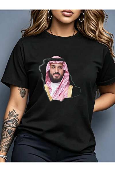 MUZİ قميص للرجال والنساء بمناسبة اليوم الوطني السعودي، مصنوع من القطن 100%، م...