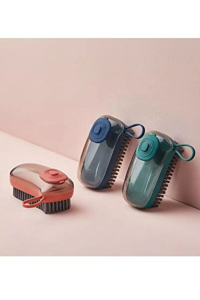 DRAMA HOME Soap Dispensing Cleaning Brush Set with Holder