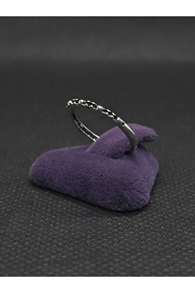 sarıyer silver Black Color Vintage Design Steel Ring Minimal Design Hand Foot...