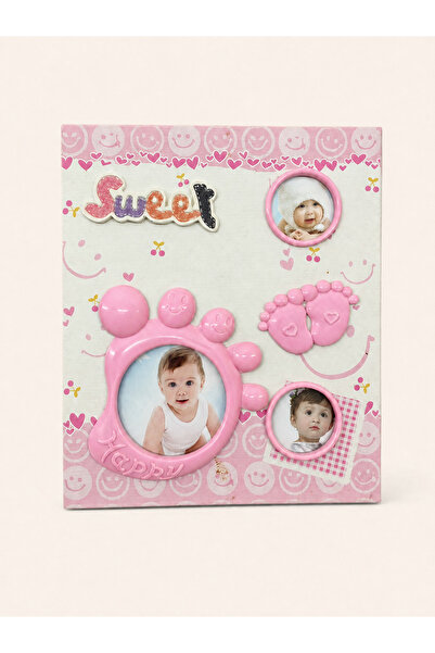 Letizia Baby Patterned Luxury Photo Album (80 Photos)