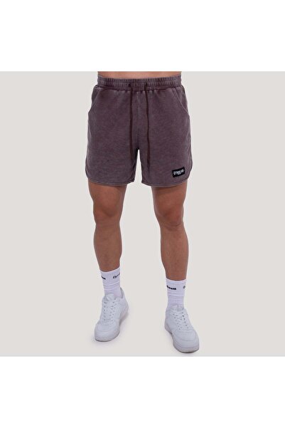 GymBeam Pantaloni scurți maro spălați Persistence M